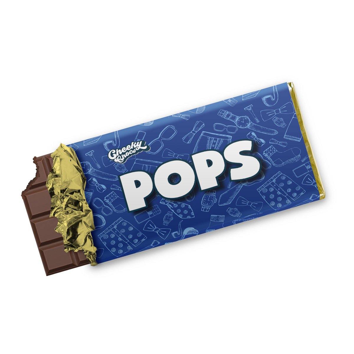 Pops Novelty Chocolate Wrapper Cheeky Chocs 2542