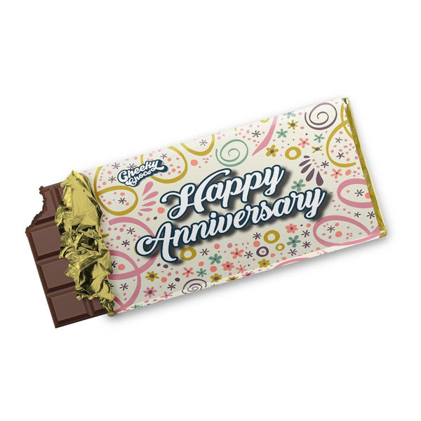 Happy Anniversary Chocolate Bar Wrapper