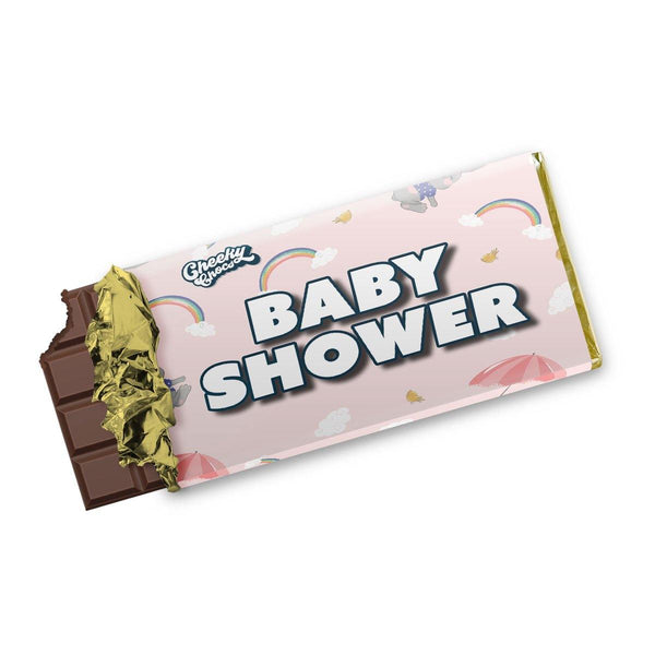 Baby Girl Shower Chocolate bar Wrapper