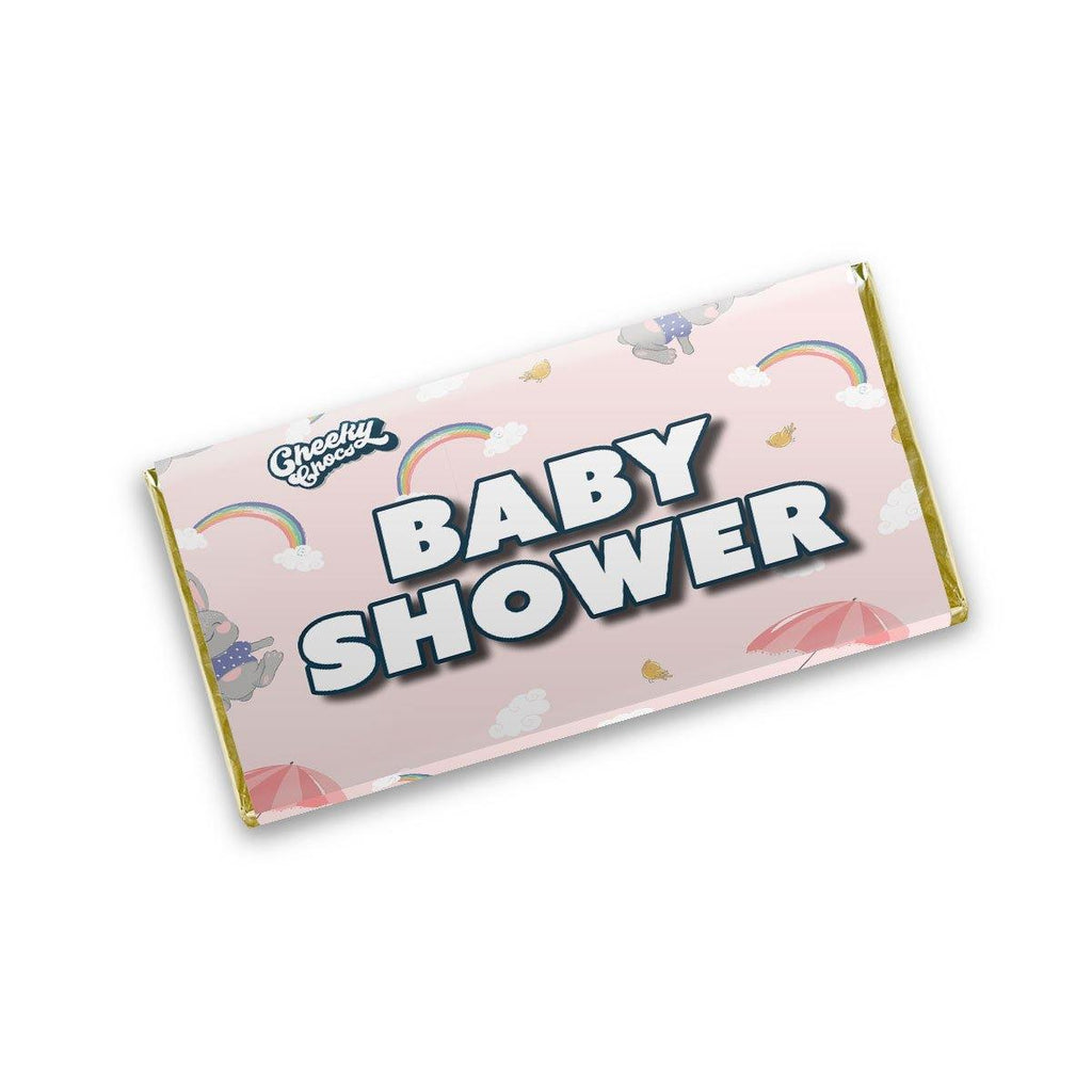 Baby Girl Shower Chocolate Wrapper