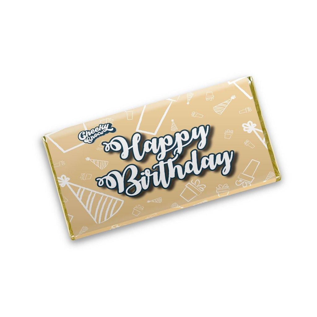 Happy Birthday Chocolate Wrapper