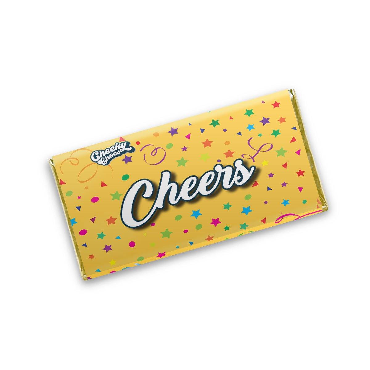 Cheers | Novelty Chocolate Wrapper