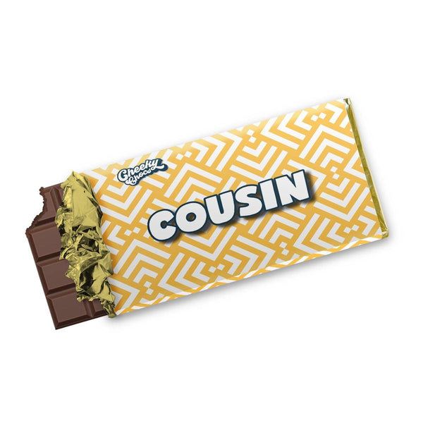 Cousin Chocolate Bar Wrapper