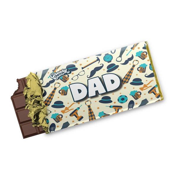Dad Chocolate Bar Wrapper
