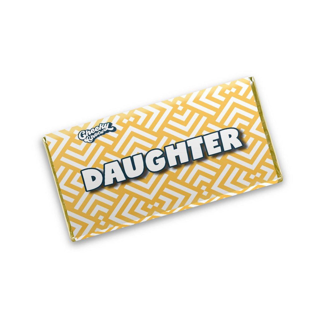 Daughter Chocolate Wrapper