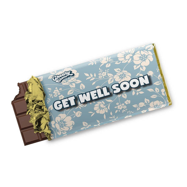 Get Well Soon Chocolate Bar Wrapper