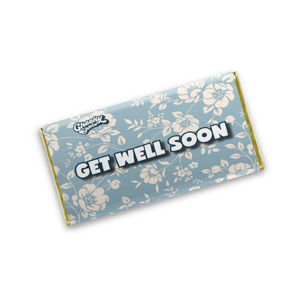 Get Well Soon Chocolate Wrapper