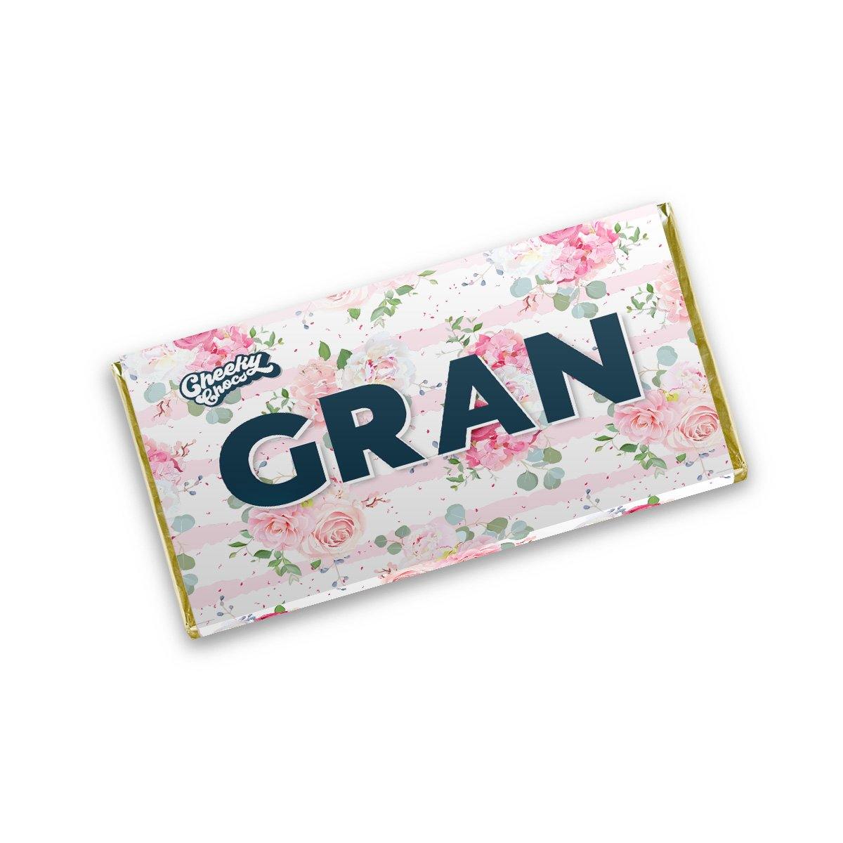 Gran Novelty Chocolate Wrapper Cheeky Chocs 4564