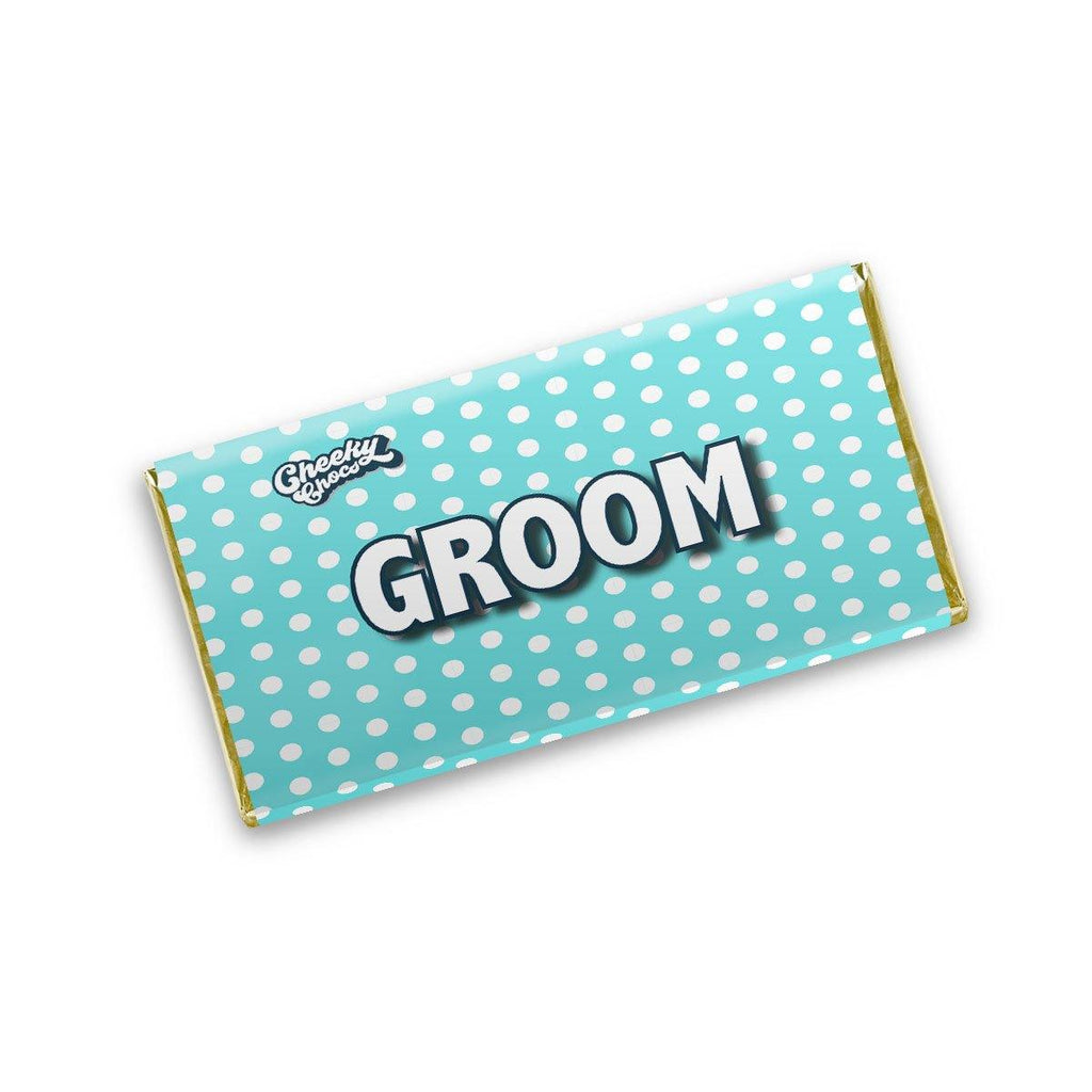 Groom Chocolate Wrapper
