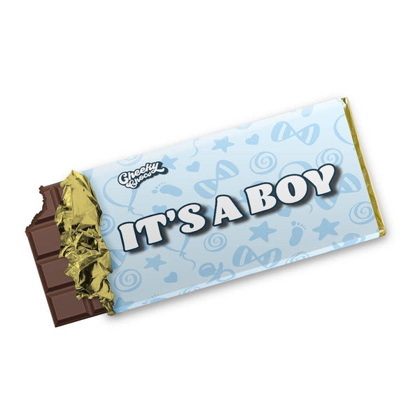 Its a Boy Chocolate Bar Wrapper