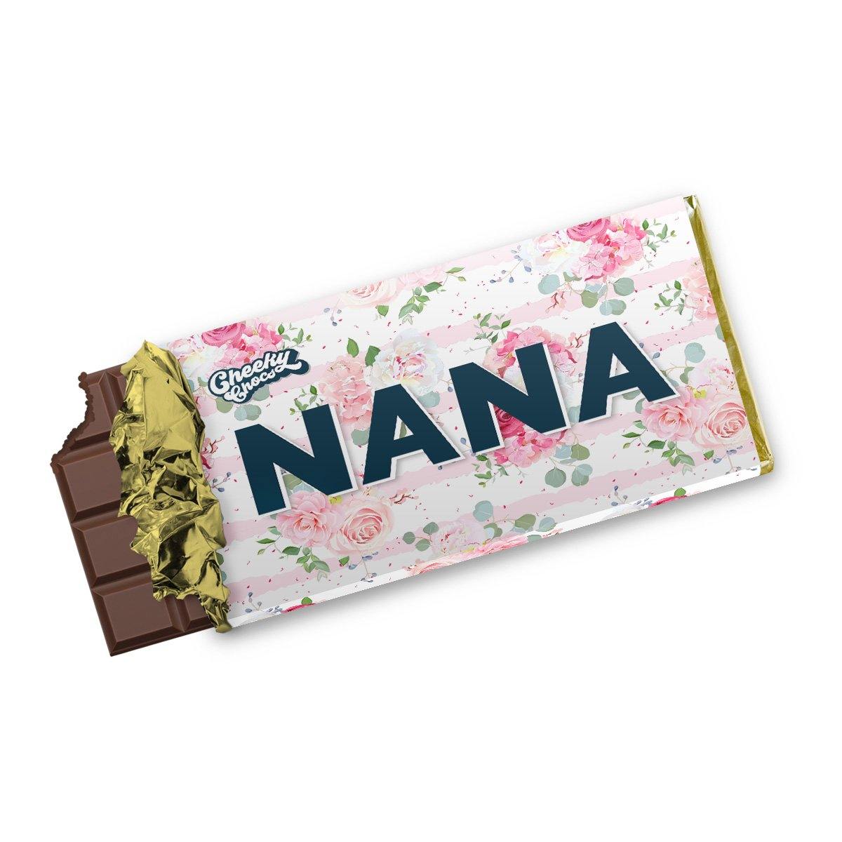 Nanna Novelty Chocolate Wrapper Cheeky Chocs 1407