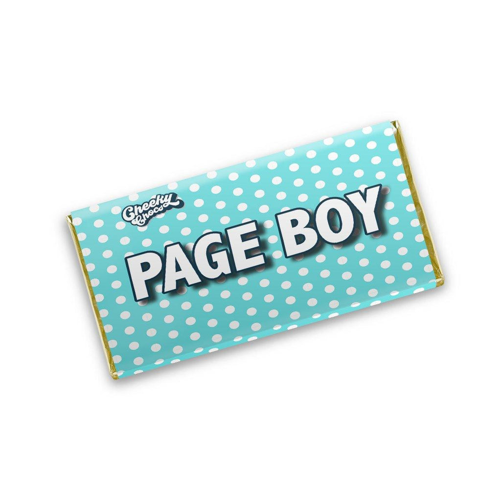 Page Boy Chocolate Wrapper