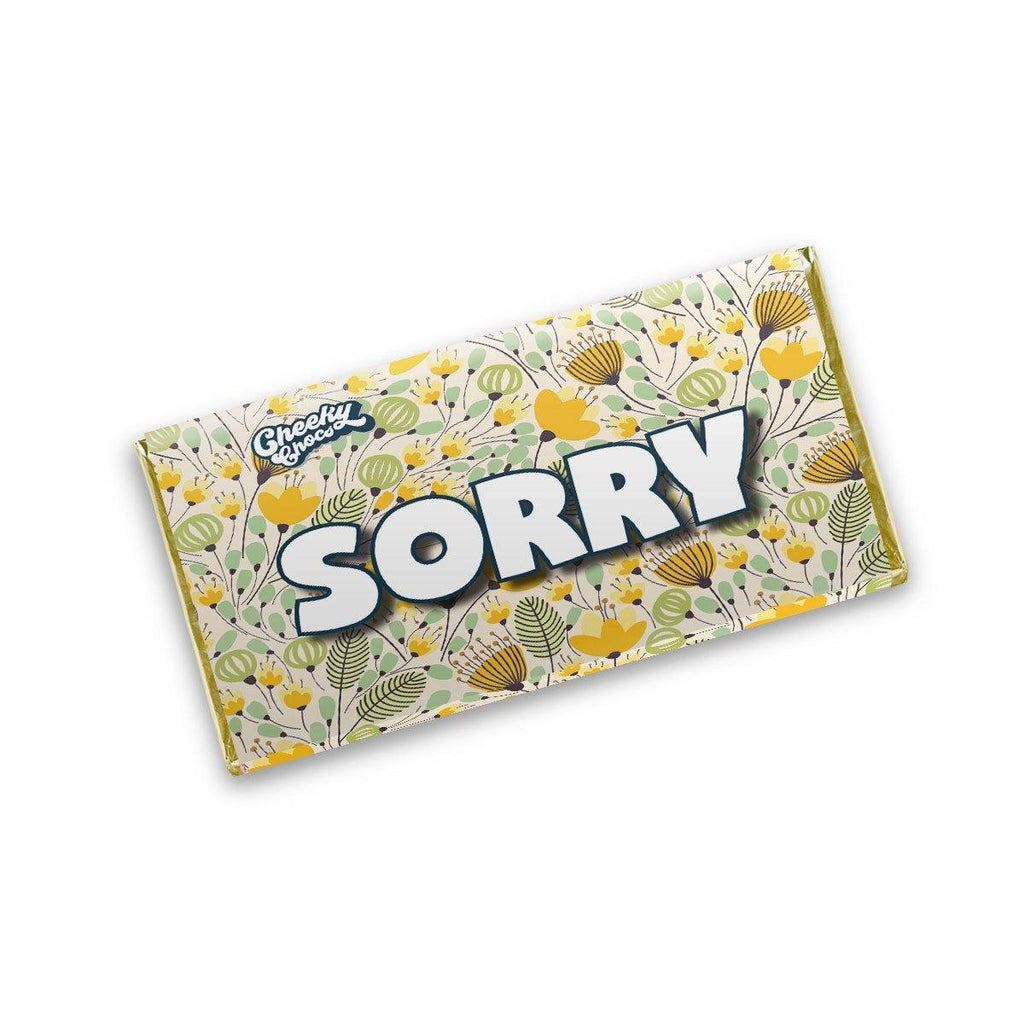 Sorry Chocolate Wrapper