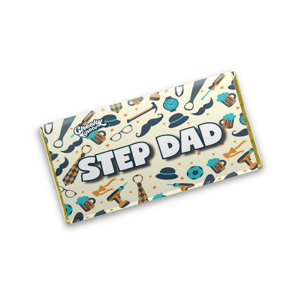 Step Dad Chocolate Wrapper
