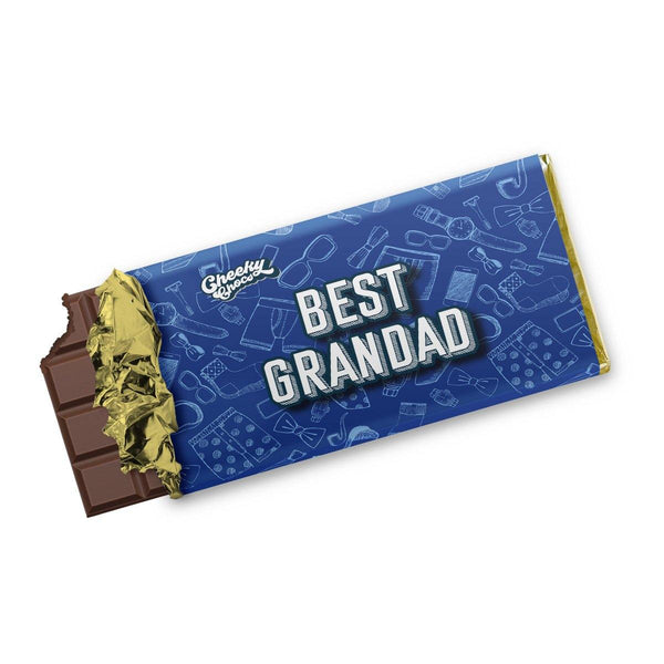 Best Grandad | Novelty Chocolate Wrapper - Cheeky Chocs