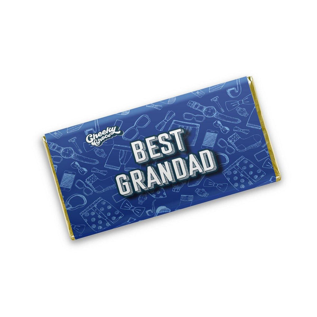 Best Grandad | Novelty Chocolate Wrapper - Cheeky Chocs