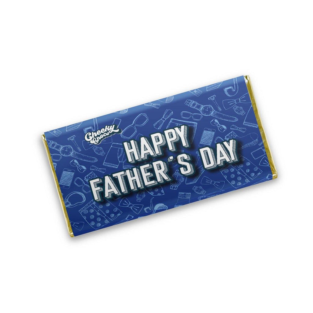 Happy Fathers Day | Novelty Chocolate Wrapper - Cheeky Chocs