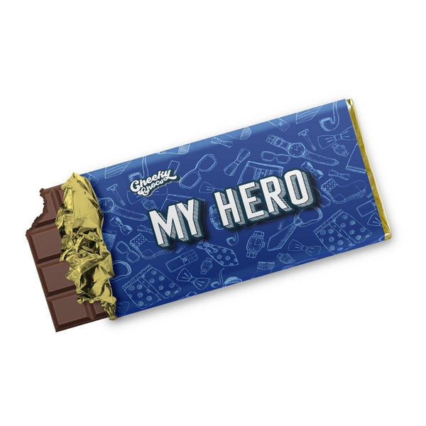 My Hero | Novelty Chocolate Wrapper - Cheeky Chocs