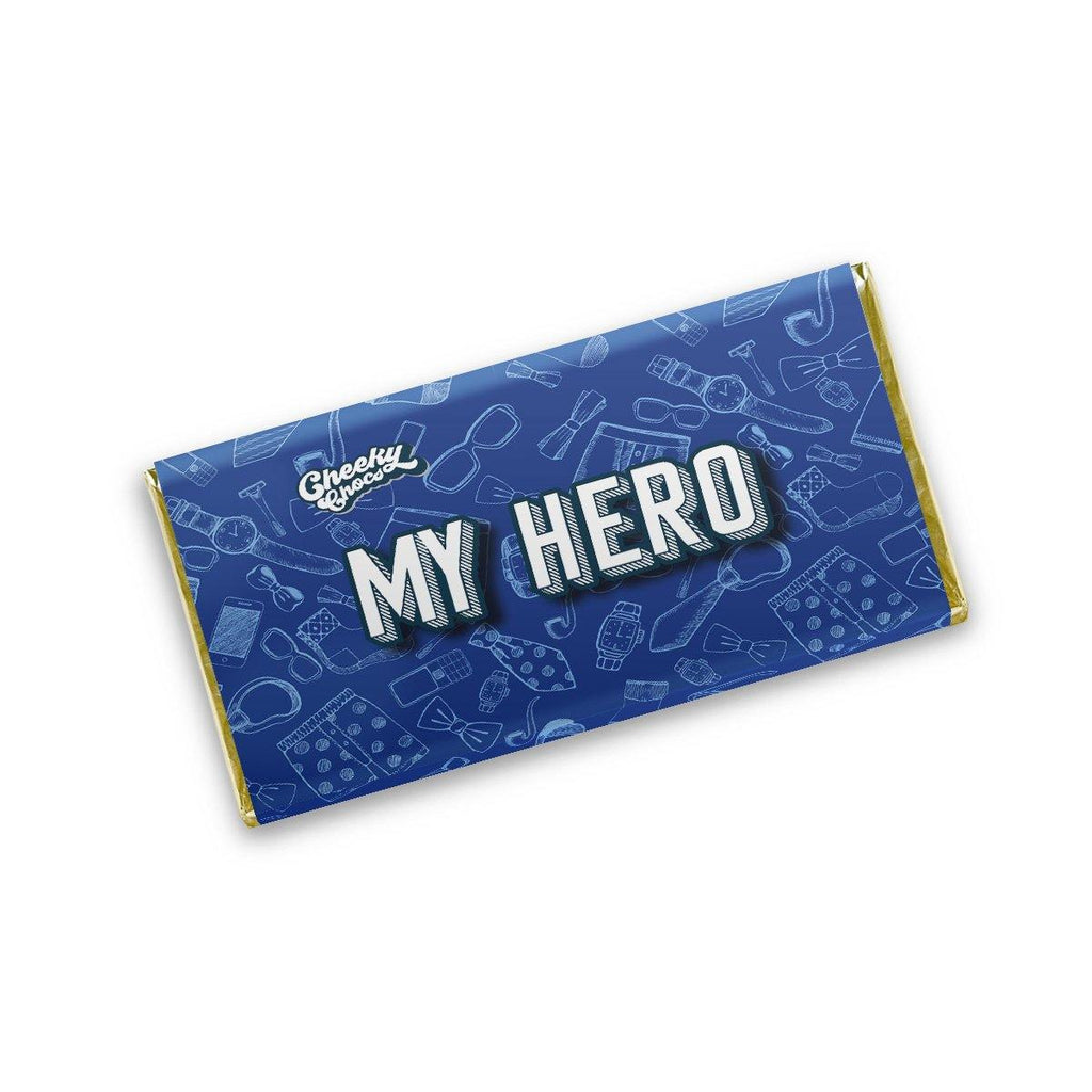 My Hero | Novelty Chocolate Wrapper - Cheeky Chocs