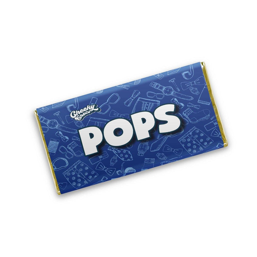 Pops | Novelty Chocolate Wrapper - Cheeky Chocs